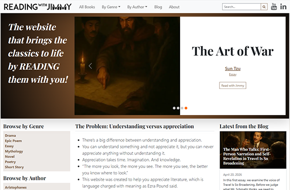 Reading with Jimmy Website